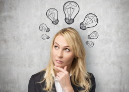 business woman thinking - how a virtual assistant can help
