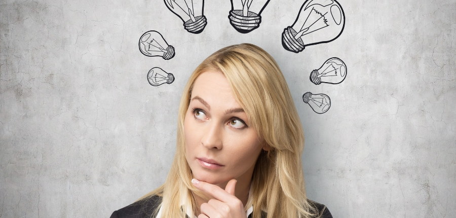 business woman thinking - how a virtual assistant can help