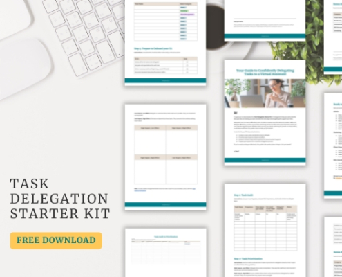 delegating tasks to a virtual assistant made easy with the task delegation starter kit